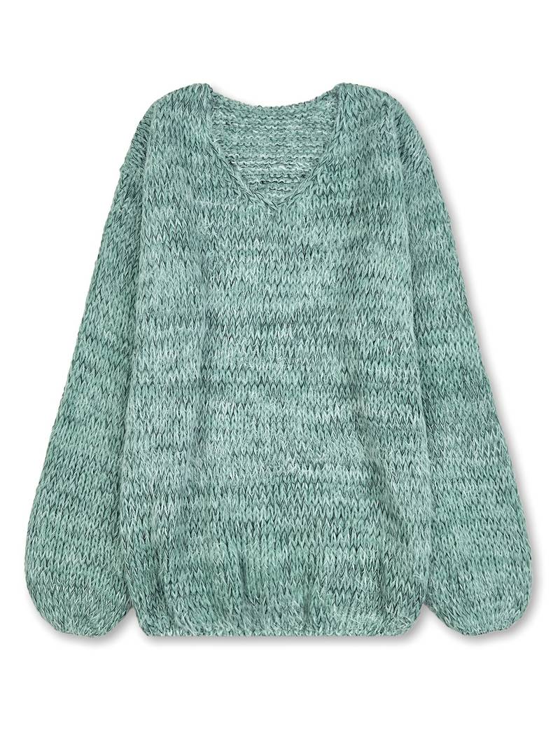 Noa – Strickpullover mit V-Ausschnitt